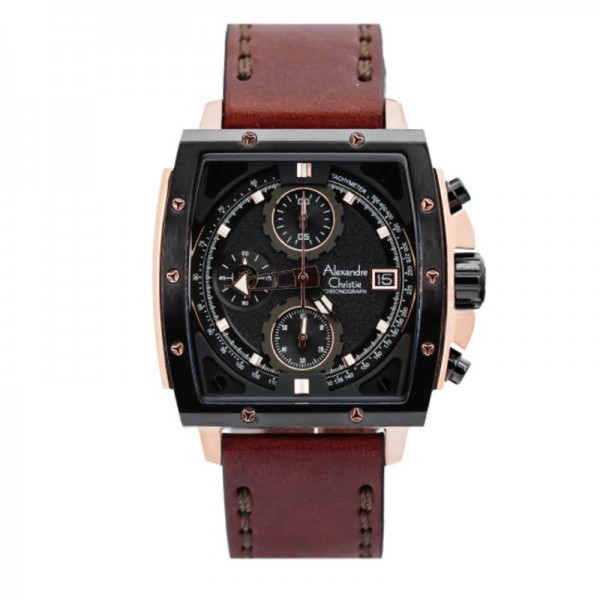 Alexandre Christie AC 6376 Rosegold Brown MCLBRBA